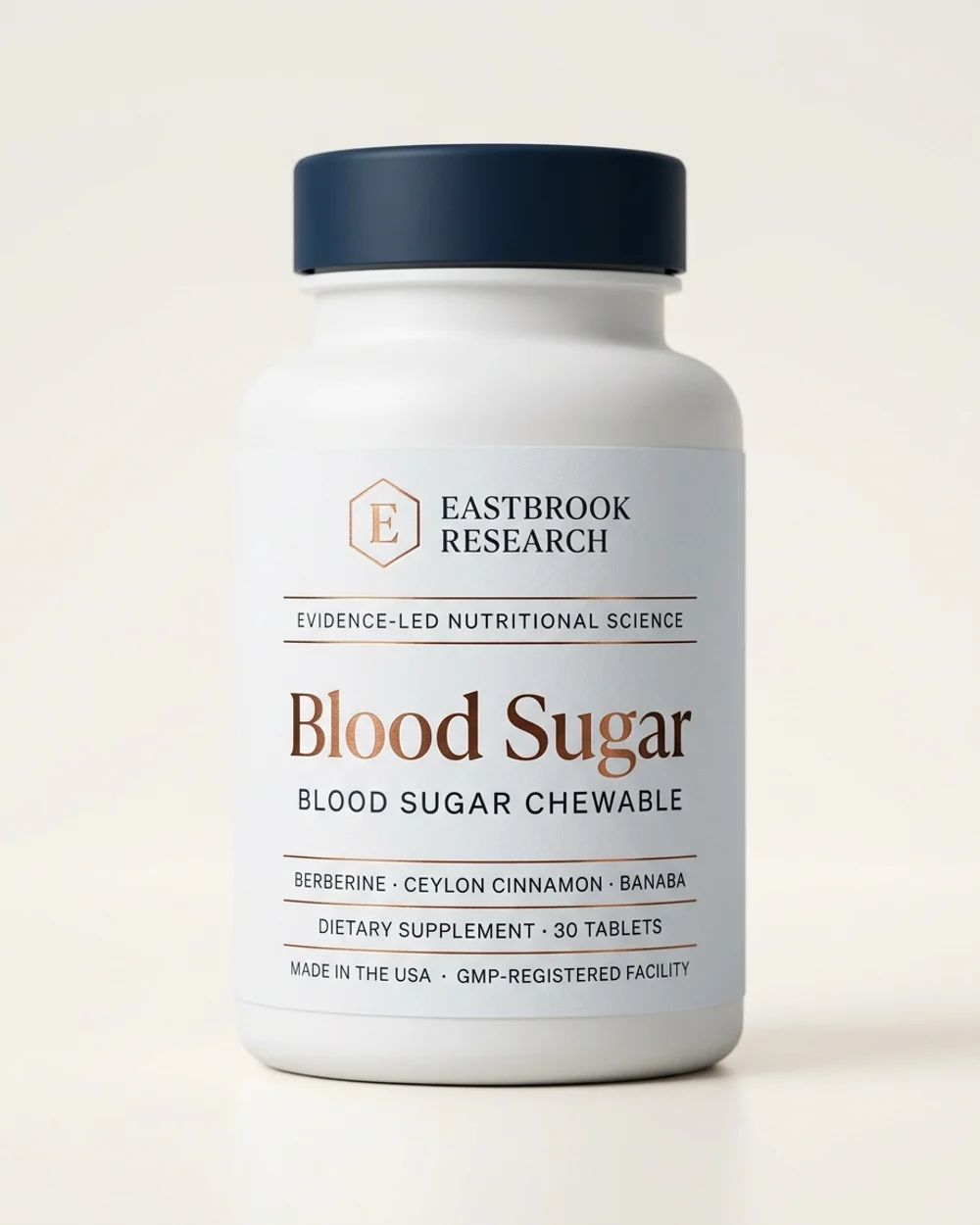 Eastbrook Research Blood Sugar Support Chewable
