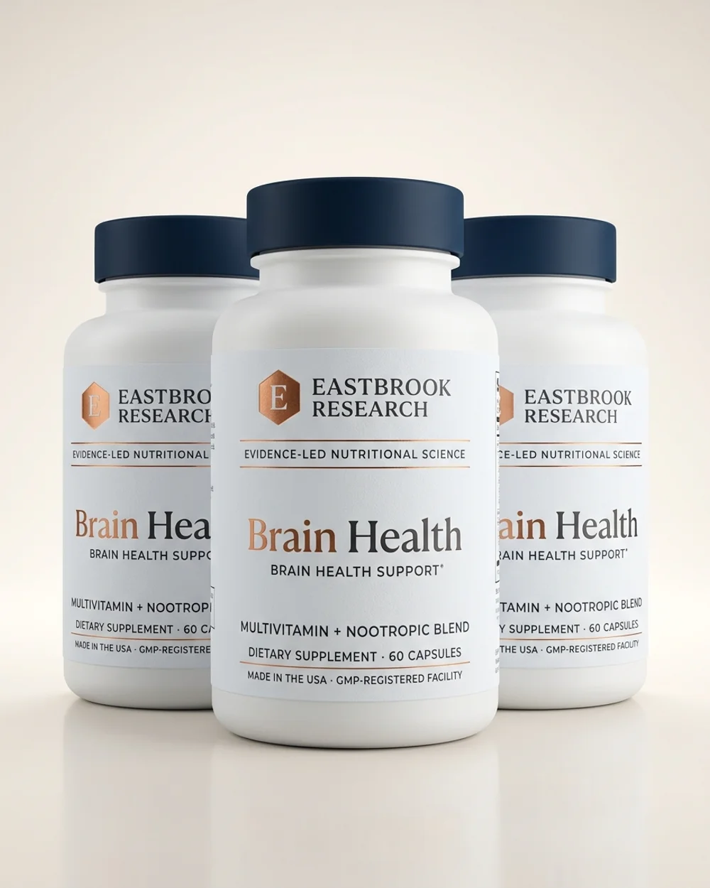 Brain Health Support 3-bottle supply