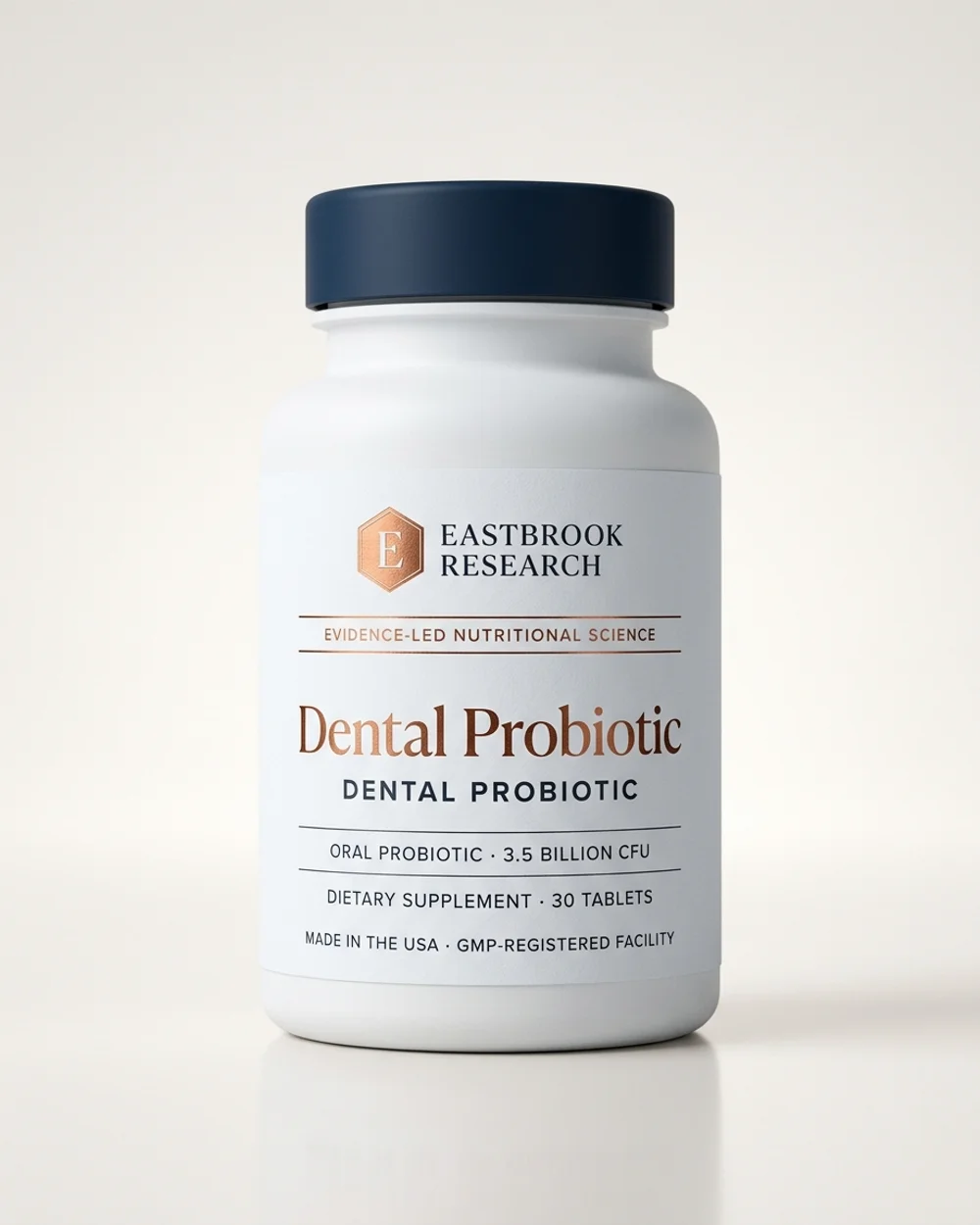 Eastbrook Research Dental Probiotic chewable tablets