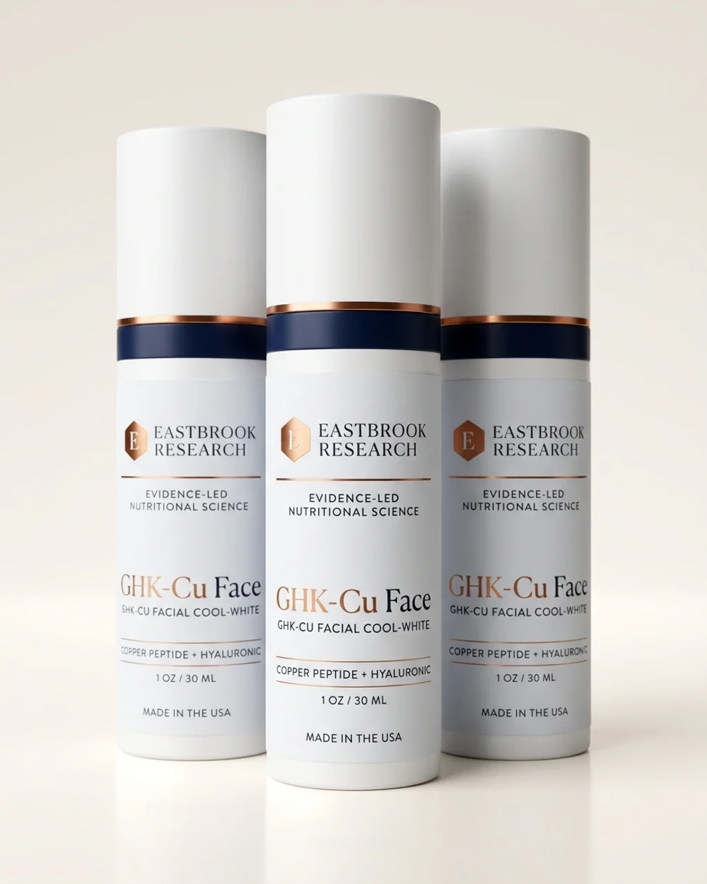 GHK-Cu Facial Cream 3-pack