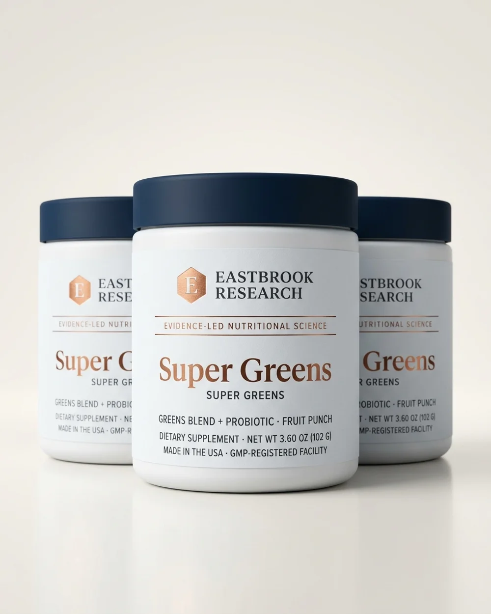 Super Greens Powder 3-tub supply
