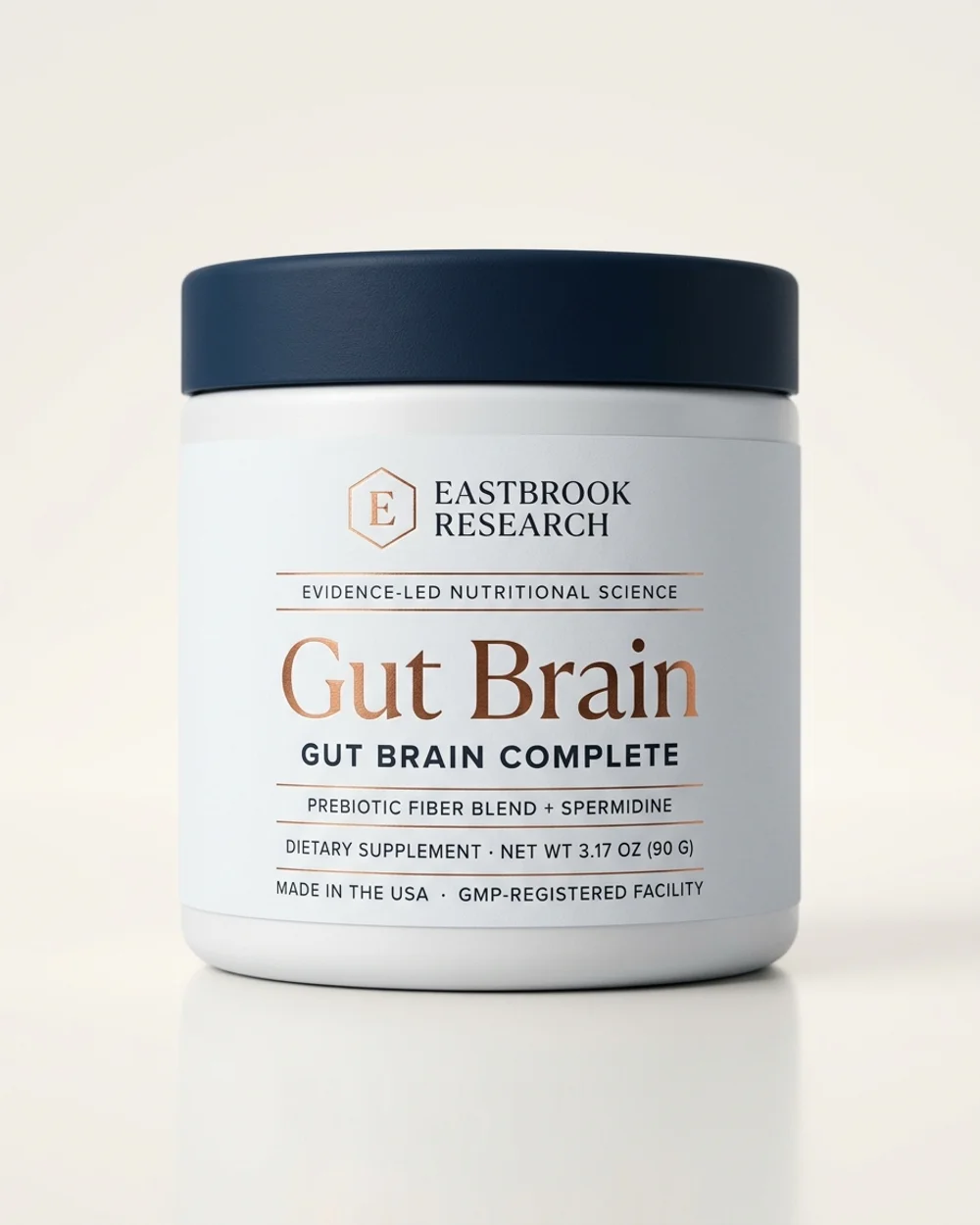 Eastbrook Research Gut Brain Complete prebiotic fiber powder