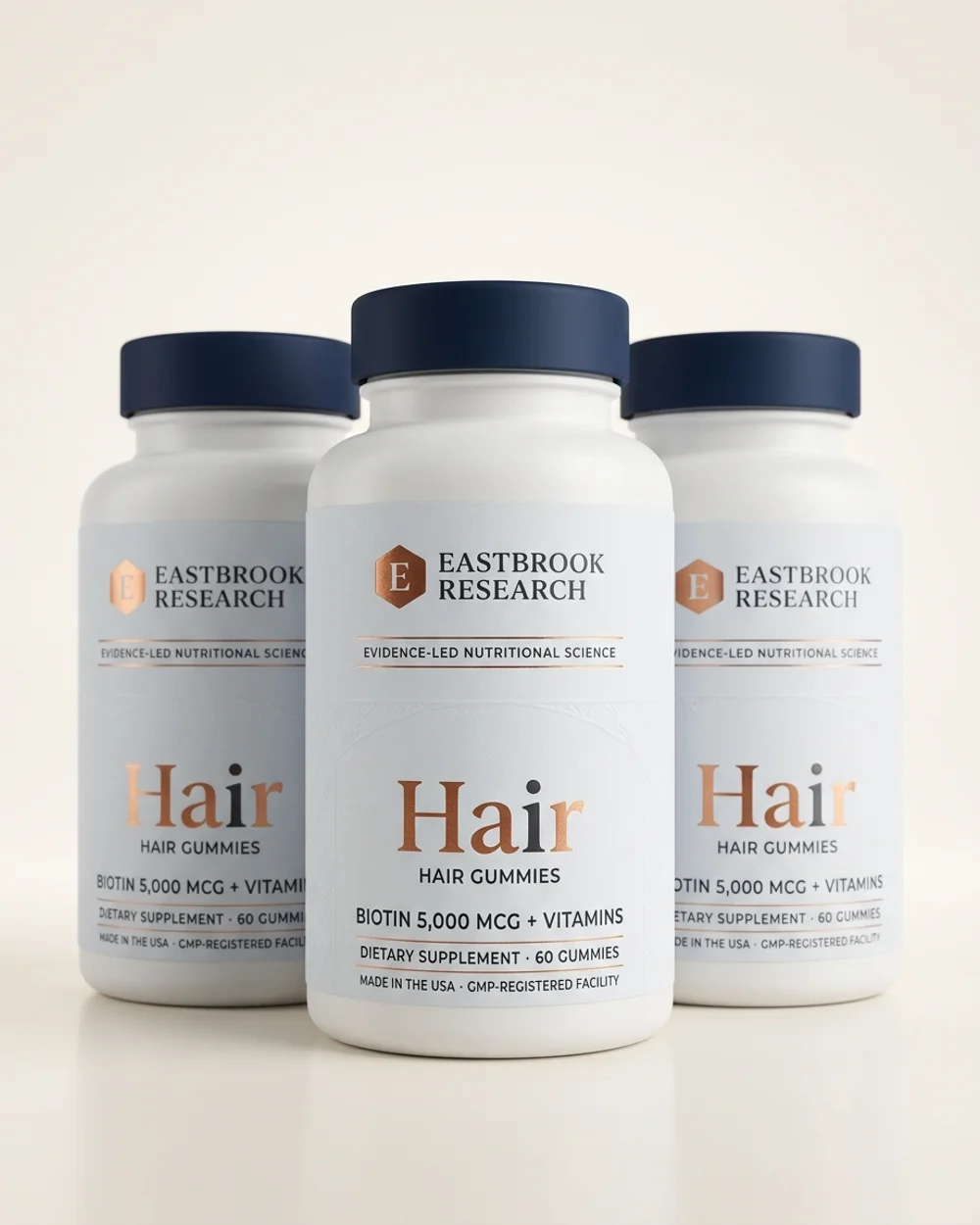 Hair Gummies 3-bottle supply