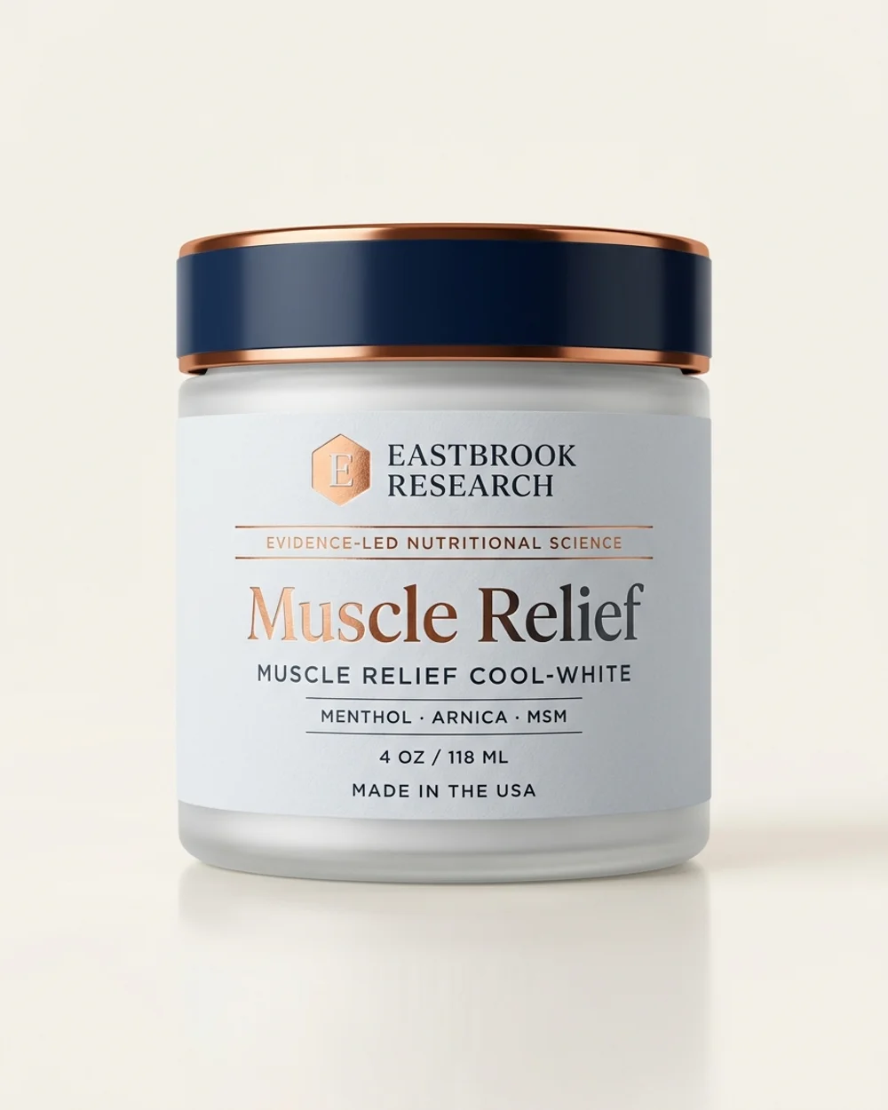 Eastbrook Research Muscle Relief Cream