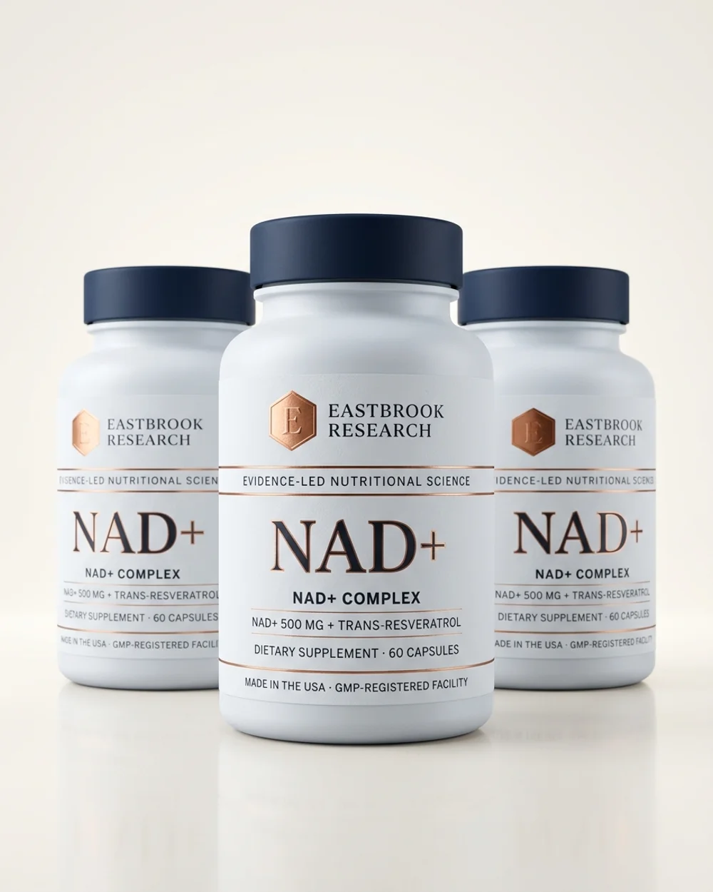 NAD+ Capsules 3-bottle supply