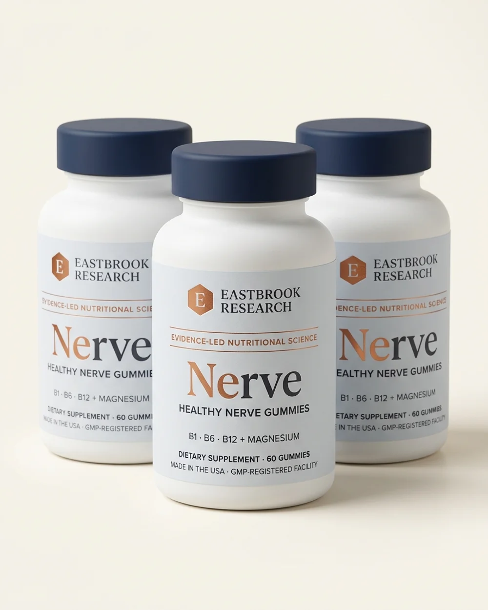 Healthy Nerve Gummies 3-bottle supply