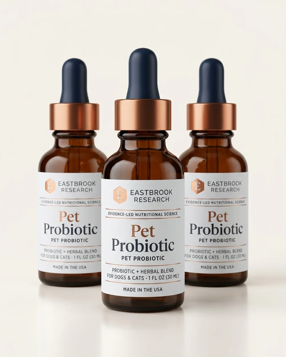 Pet Probiotic 3-bottle supply