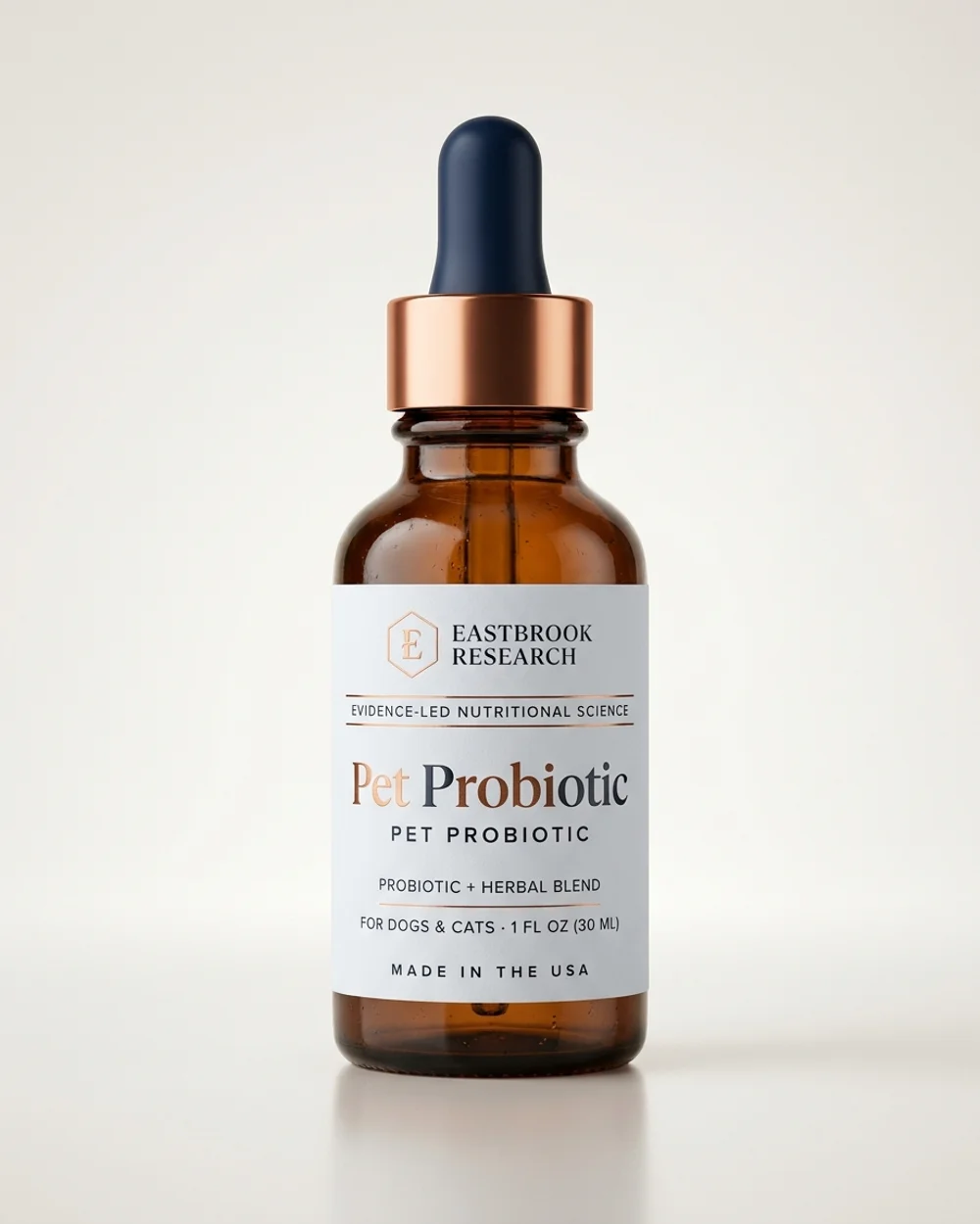 Eastbrook Research Pet Probiotic liquid for dogs and cats