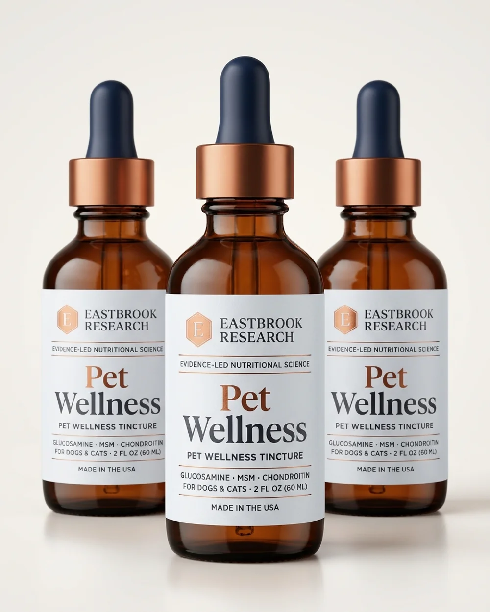Pet Wellness Tincture 3-bottle supply