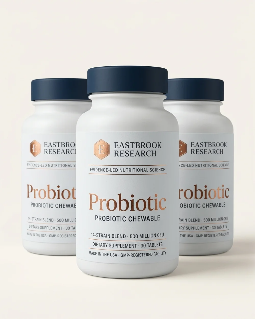 Probiotic Chewable 3-bottle supply