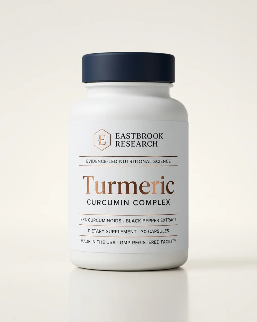 Eastbrook Research Turmeric with BioPerine